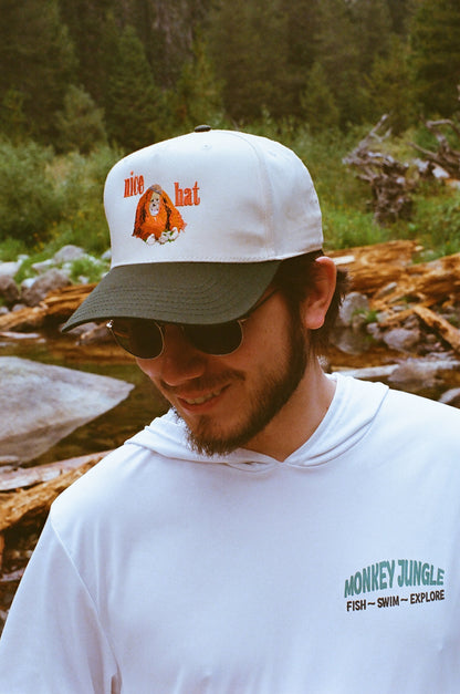 Orangutan Embroidered Trucker Hat