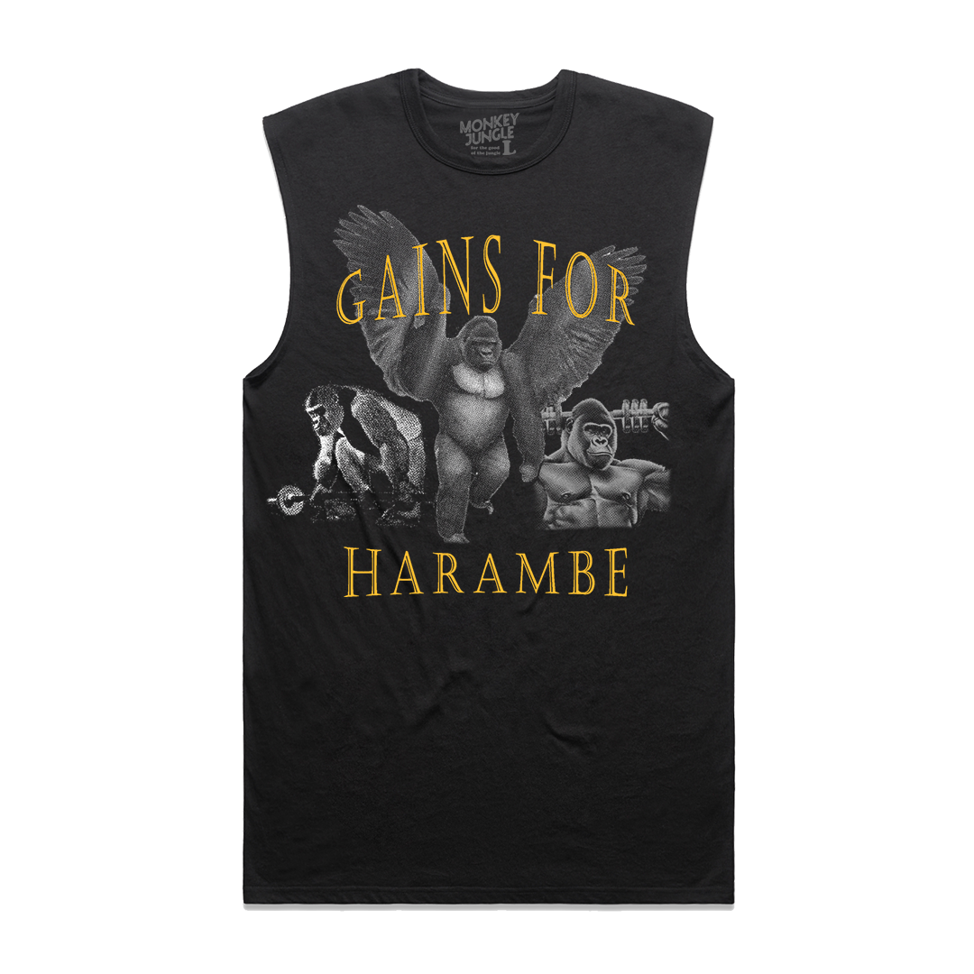 Gains for Harambe Sleeveless