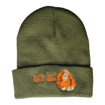 Orangutan Nice Beanie