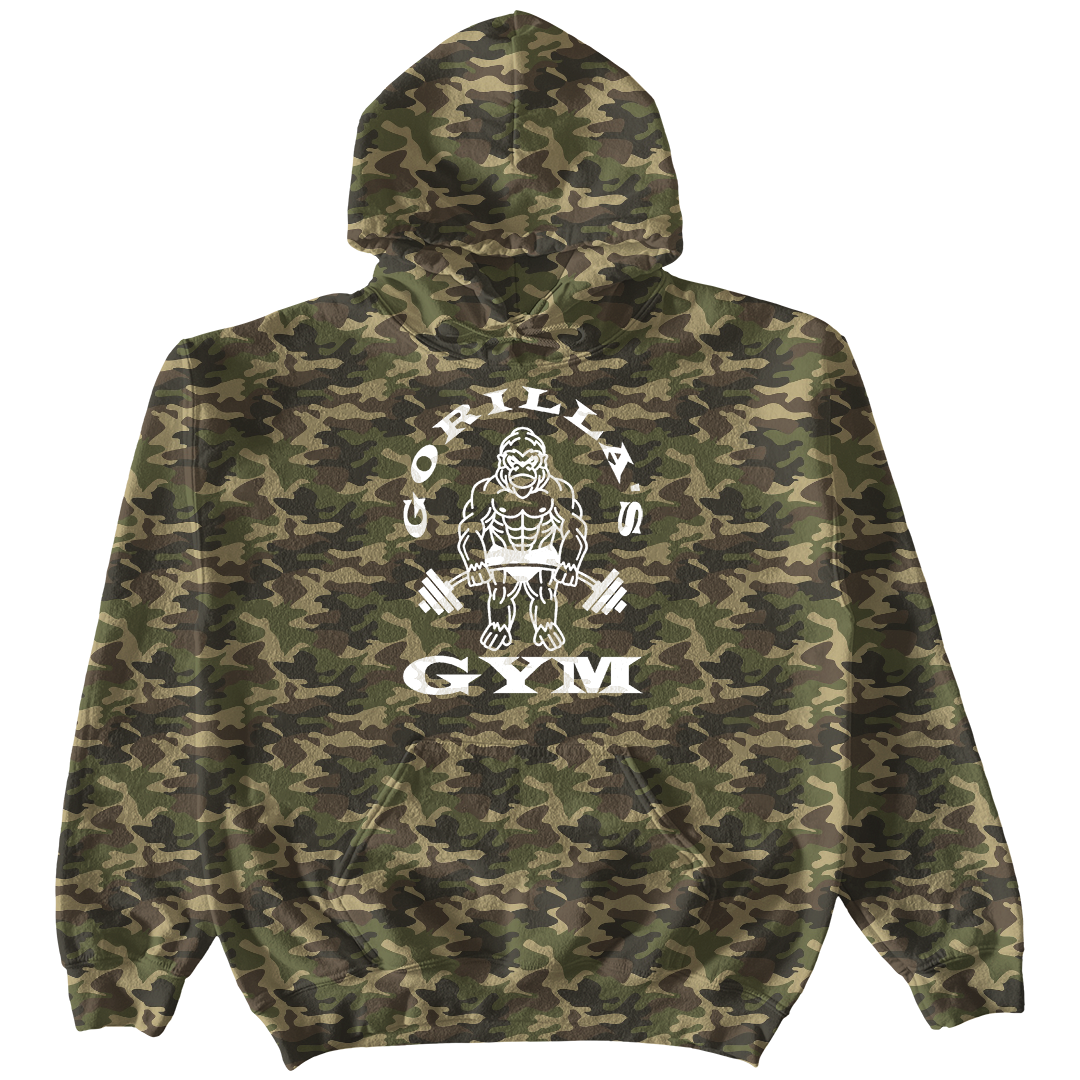 Gorilla's Gym Camo Hoodie